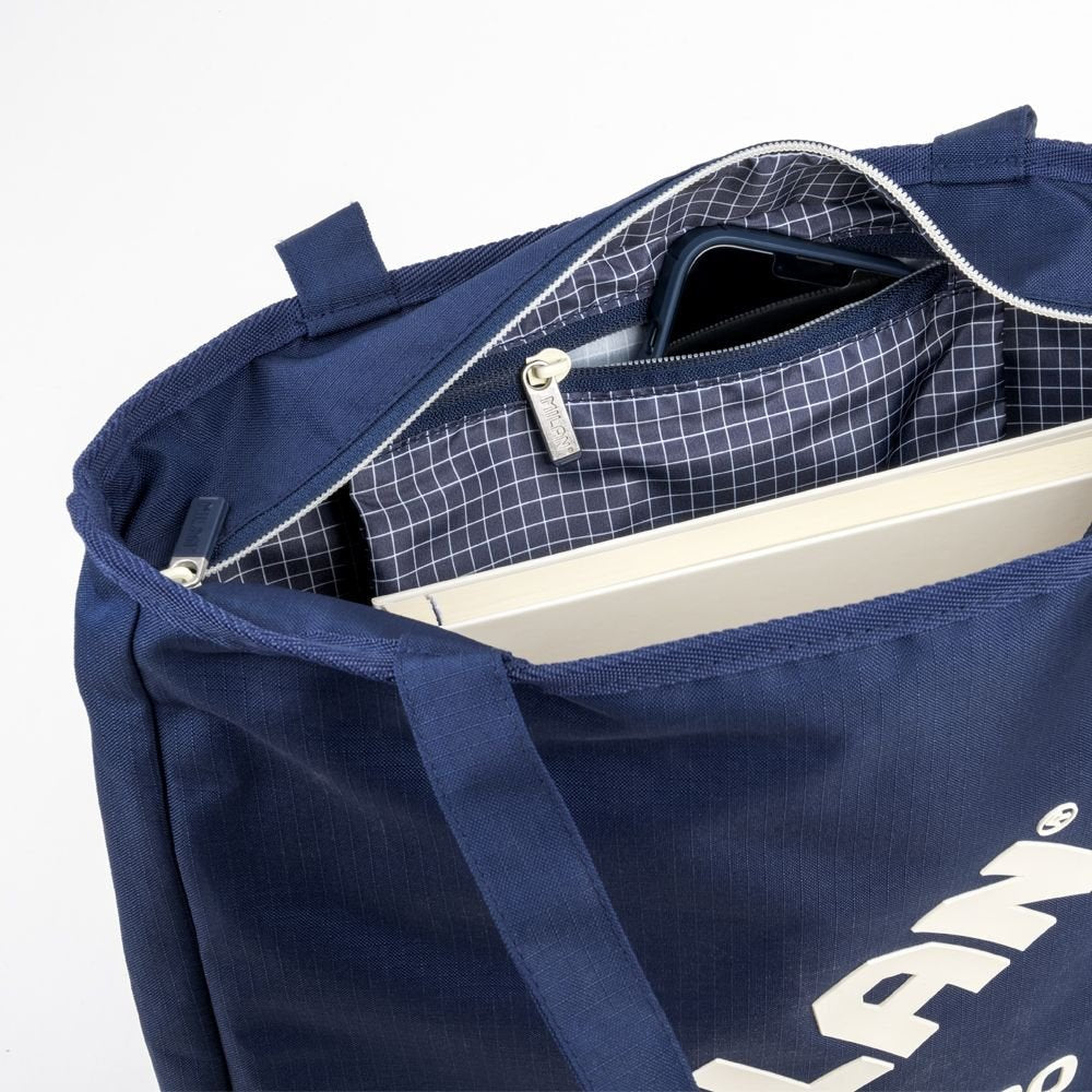 Milan Bolso Shopper Colección 430 Since 1918 Azul Marino