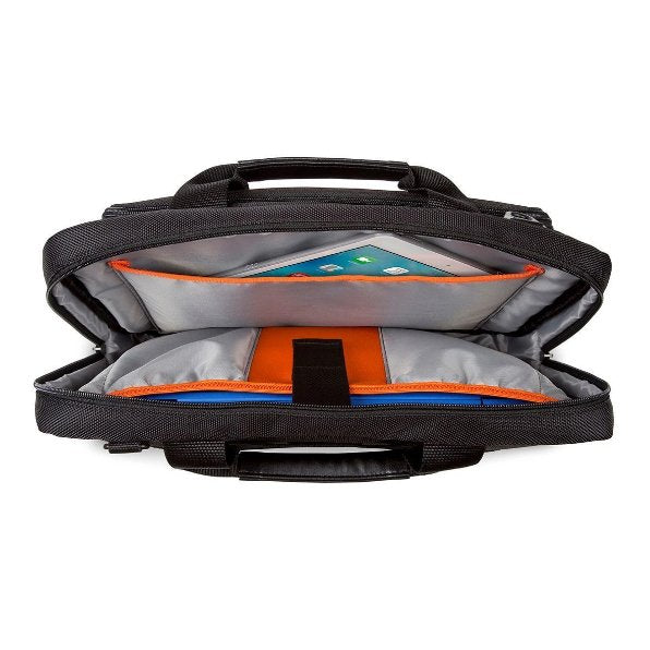 Maletin Targus Citysmart Slimline Para Portátil Carga Superior 12" 14" Negro Gris