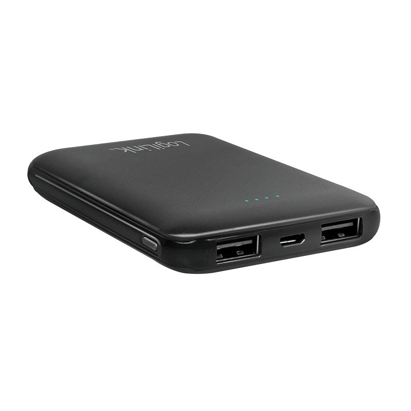 Logilink Pa0202 Batería Externa Negro Polímero De Litio 5000 Mah