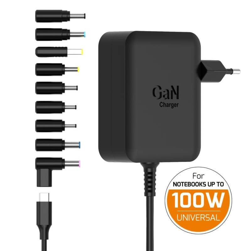 Fuente De Alimentación Secteur Universal Gan 100w-9 Embout