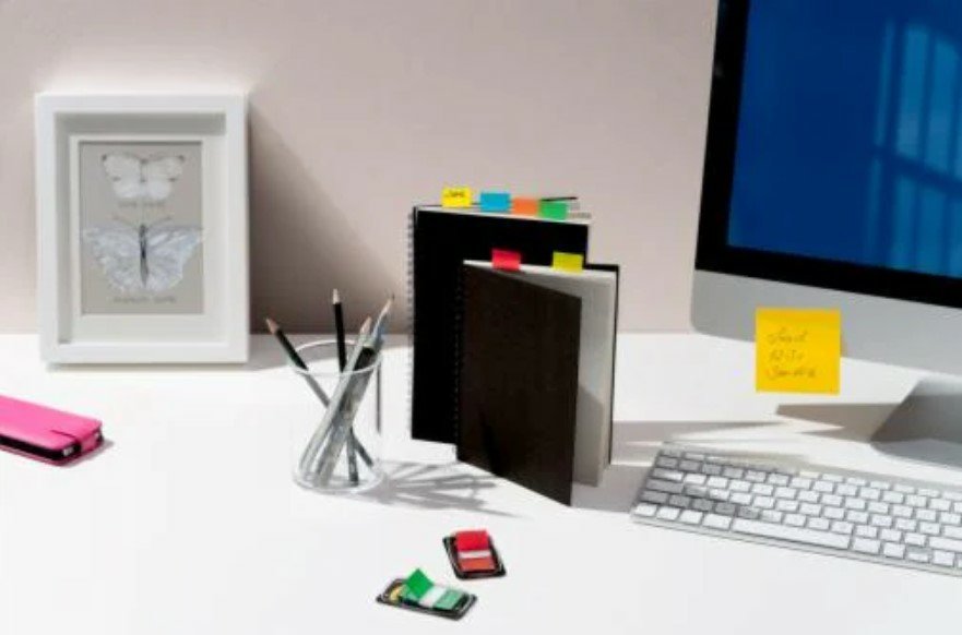 Post-It Index Mixto Con Tarjetas Dobles 3x680-Gb2 + 3x680-Ry2 (10 Tarjetas +2 Gratis)