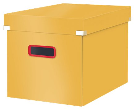 EAN 4002432128570 - Leitz Click & Store Caja de almacenaje Rectangular Caja de cartón Amarillo imagen 1
