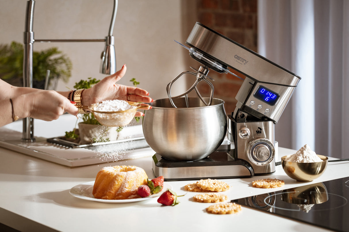 Robot De Cocina Camry Premium Cr 4223 2000 W 5 L Plata