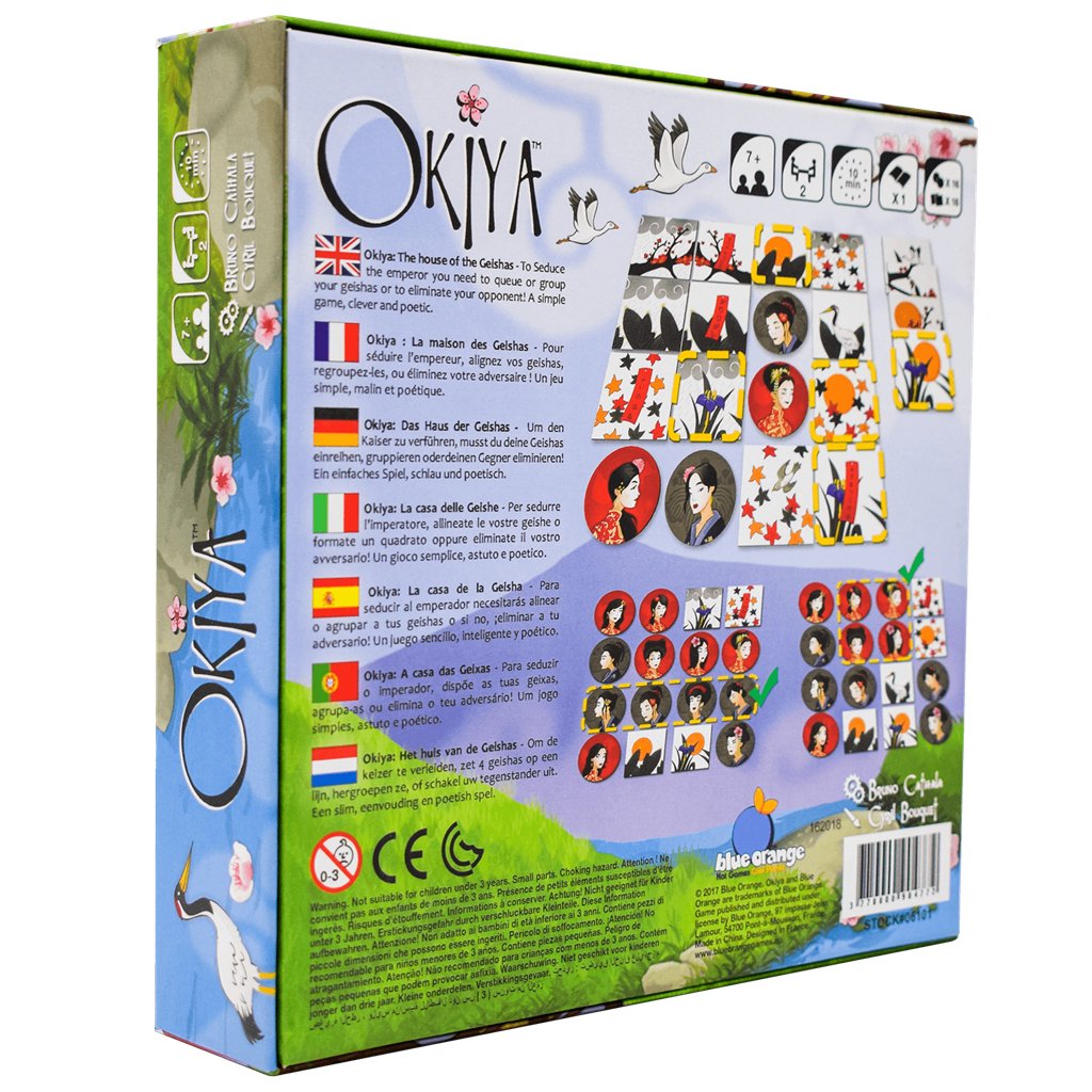 EAN 3770000904772 - Asmodee BO00801ML juego de tablero Okiya 15 min Juego de mesa Estrategia imagen 1