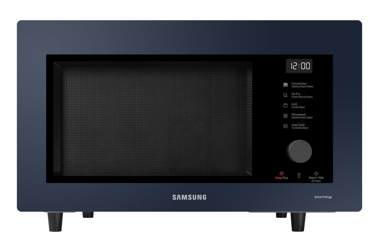 Microondas Samsung Con Grill 900w 32litros - Mc32db7746kde1 *Azul Marino Limpio*