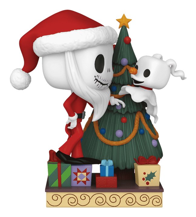 Funko Pop Deluxe The Nightmare Before Christmas 30th Jack & Zero Con Arbol De Navidad 72382