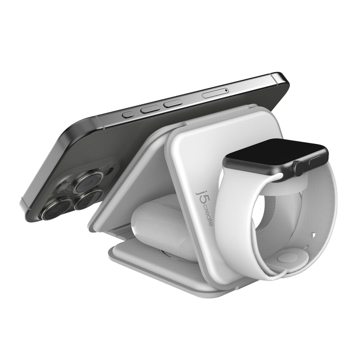 Qi2 3-In-1 Magnetic Travel Char