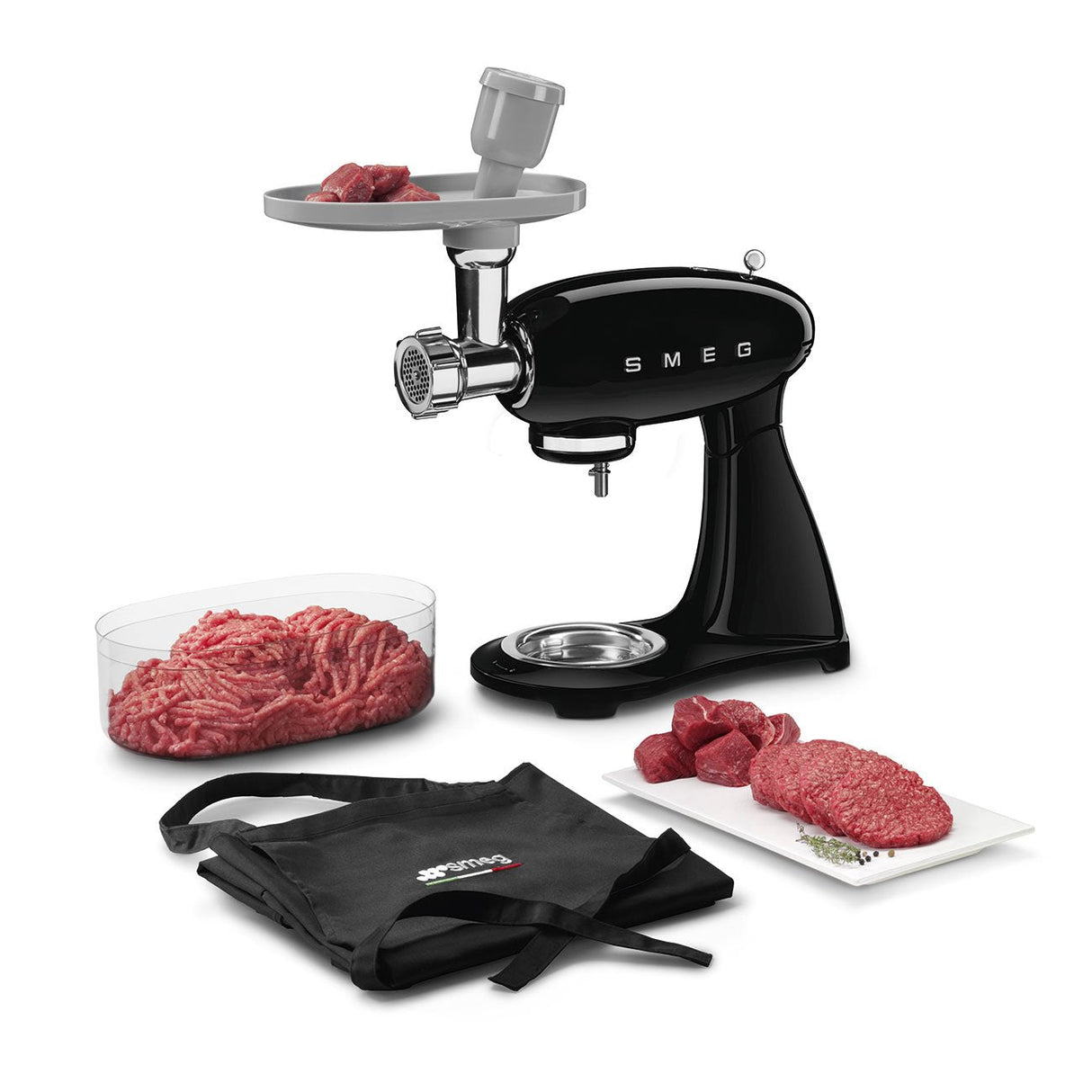 EAN 8017709269142 - Smeg SMF03BLEU batidora Batidora de varillas 800 W Negro imagen 9