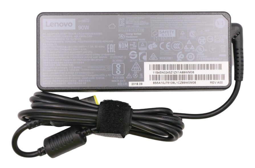 Lenovo 5a10j75109 Adaptador E Inversor De Corriente Interior 90 W Negro