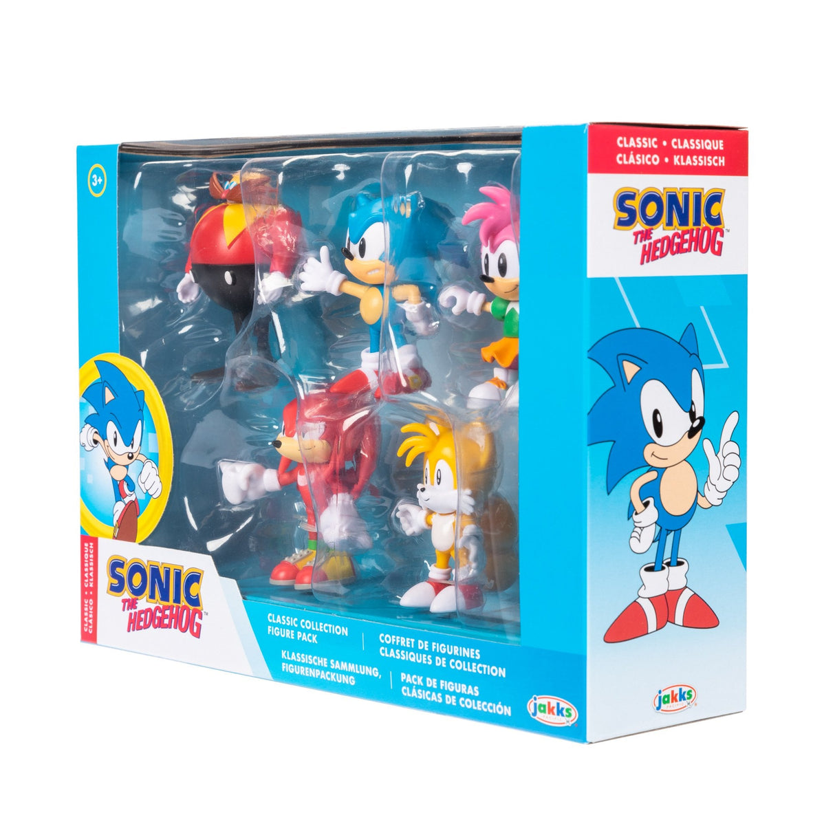 Blister 5 Figuras Sonic The Hedgehod 6cm