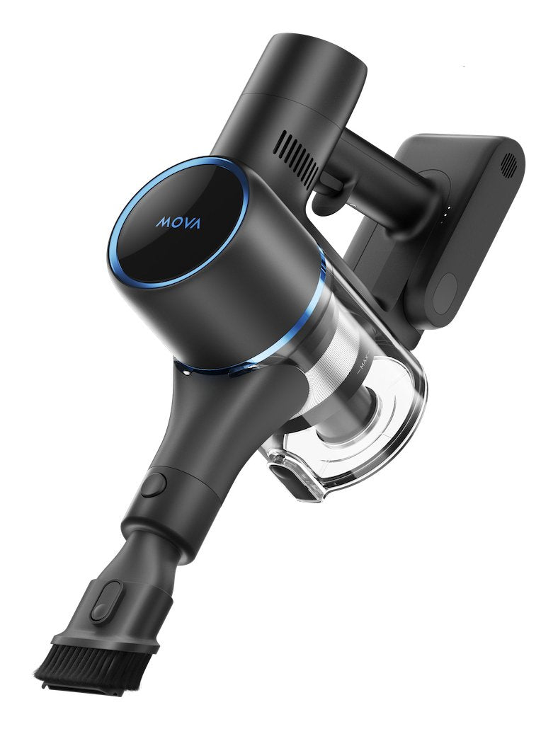 EAN 6977328062215 - MOVA Tech S4 Aspiradora escoba 2 en 1 Batería Secar Sin bolsa 0,6 L 425 W Negro, Azul 2,5 Ah imagen 6