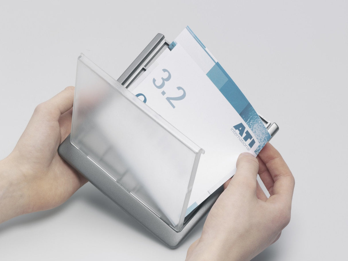 Cartel Para Puerta Duradero Clcksigna5 210x148,5 Adhesivo Escritura. Grafito