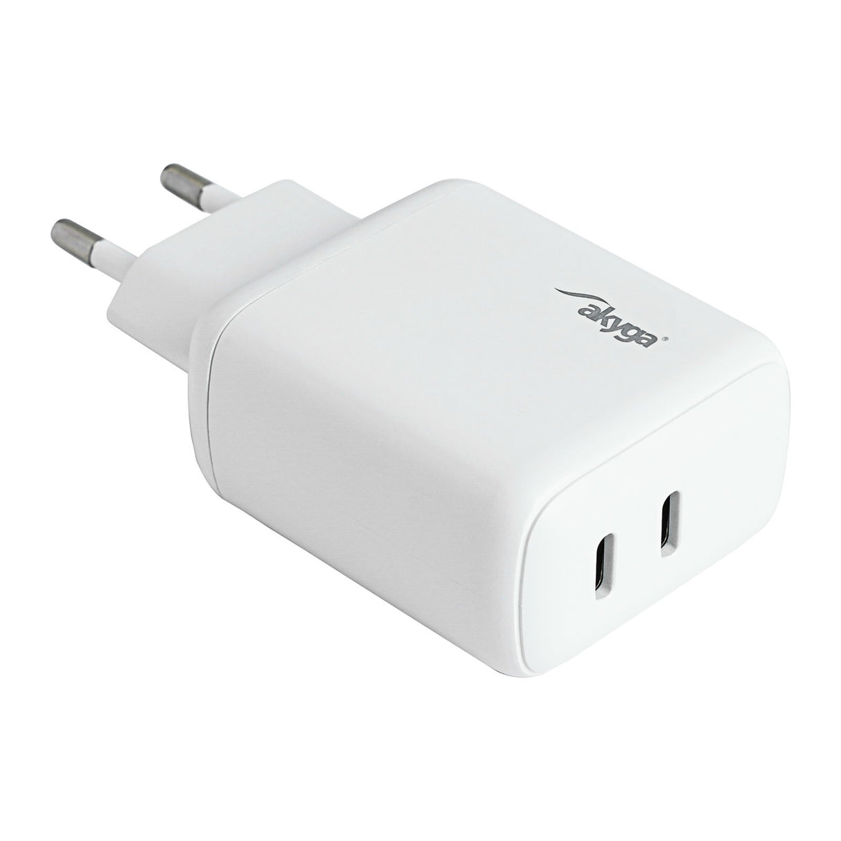 EAN 5901720137784 - Akyga AK-CH-19 cargador de dispositivo móvil Universal Blanco USB Carga rápida Auto imagen 1