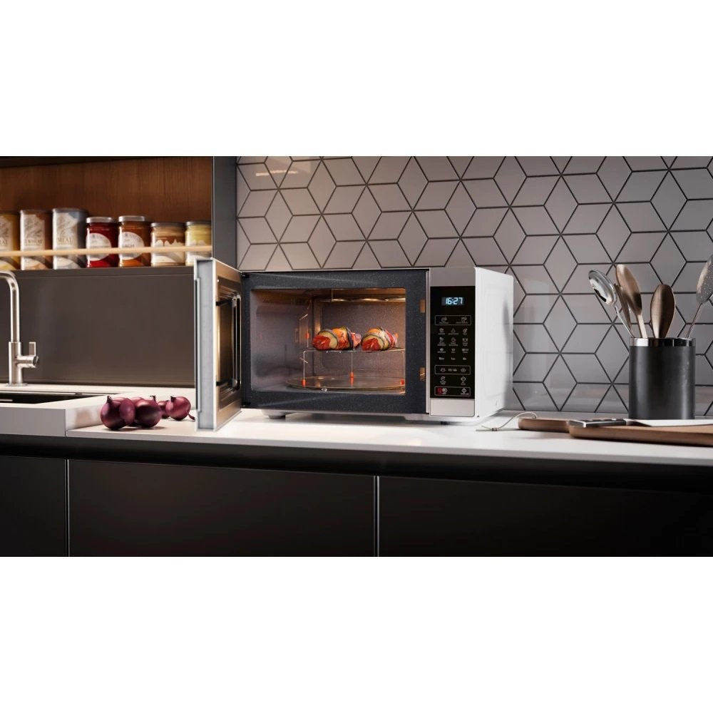 Sharp Yc-Mg81ew 28l 900w/Grill/Touch /White