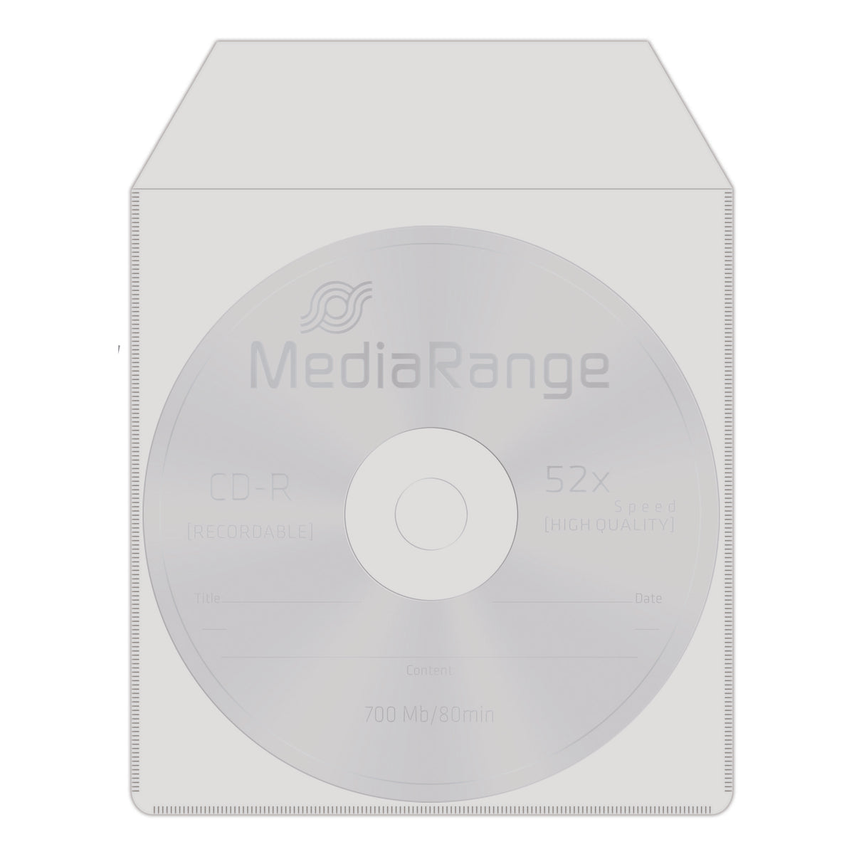 EAN 4260057124753 - MediaRange BOX64 funda para discos ópticos 1 discos Gris imagen 3