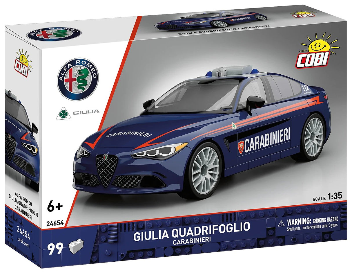 Cobi Giulia Quadrifoglio Carabinieri (Massstab 1:35) Cobi-24654