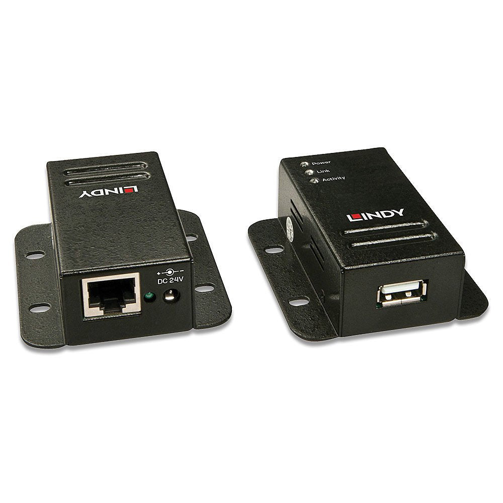 Lindy Extensor Usb 2.0 Cat5 Alimentación Sobre Rj45 50m