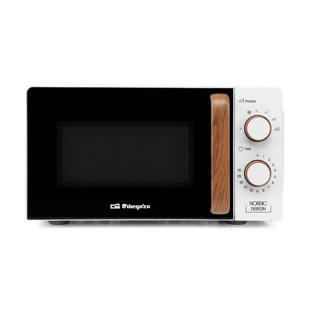 Orbegozo Mi 2122 Microondas - Capacidad 20l - Potencia 700w - 6 Niveles De Potencia - Temporizador 30min -
