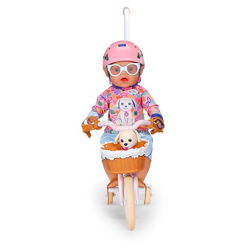 Zapf Creation Baby Born Fahrrad Mit Lucky 840160