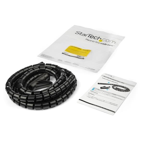 EAN 0065030886772 - StarTech.com CMSCOILED organizador de cables Pasacables Negro 1 pieza(s) imagen 7
