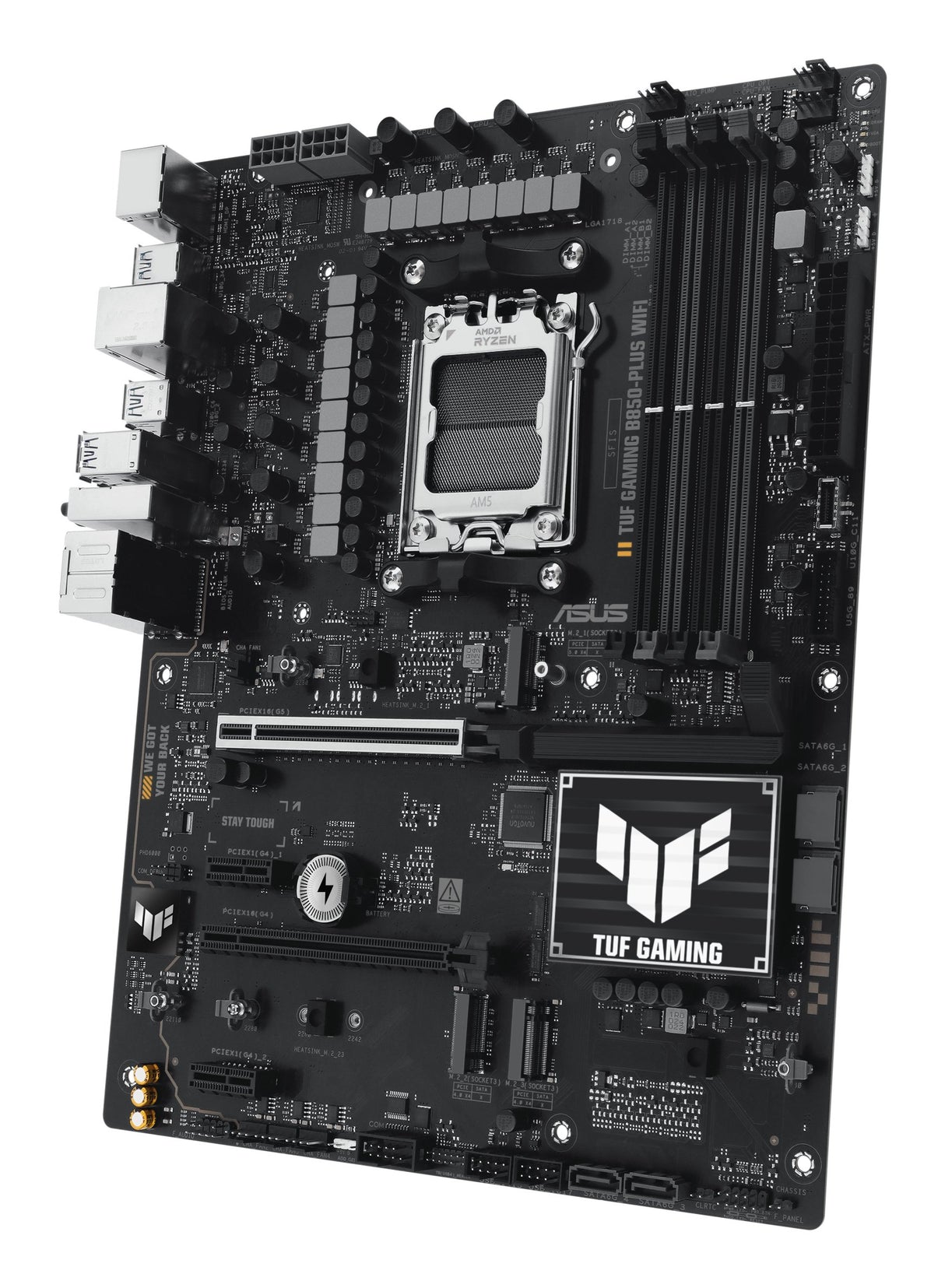 EAN 4711387781609 - ASUS TUF GAMING B850-PLUS WIFI AMD B850 Zócalo AM5 ATX imagen 8