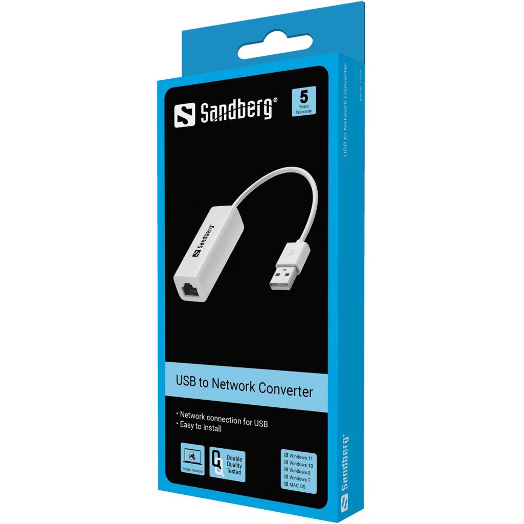EAN 5705730133787 - Sandberg 133-78 adaptador y tarjeta de red Ethernet 480 Mbit/s imagen 2