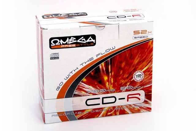 Omega Freestyle Cd-R 700mb 52x Caja Slim*10 Ofs