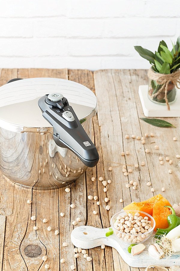 Olla A Presión Bra Vitesse A185102 Ø22cm 6l Acero Inoxidable Apta Para Inducción