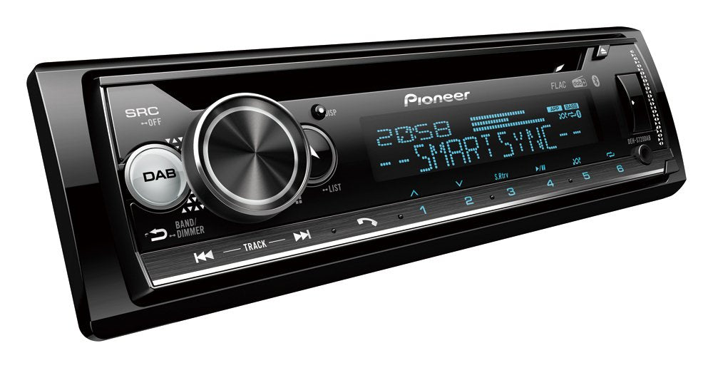 Pioneer Deh-S720daban Receptor Multimedia Para Coche Negro 200 W Bluetooth