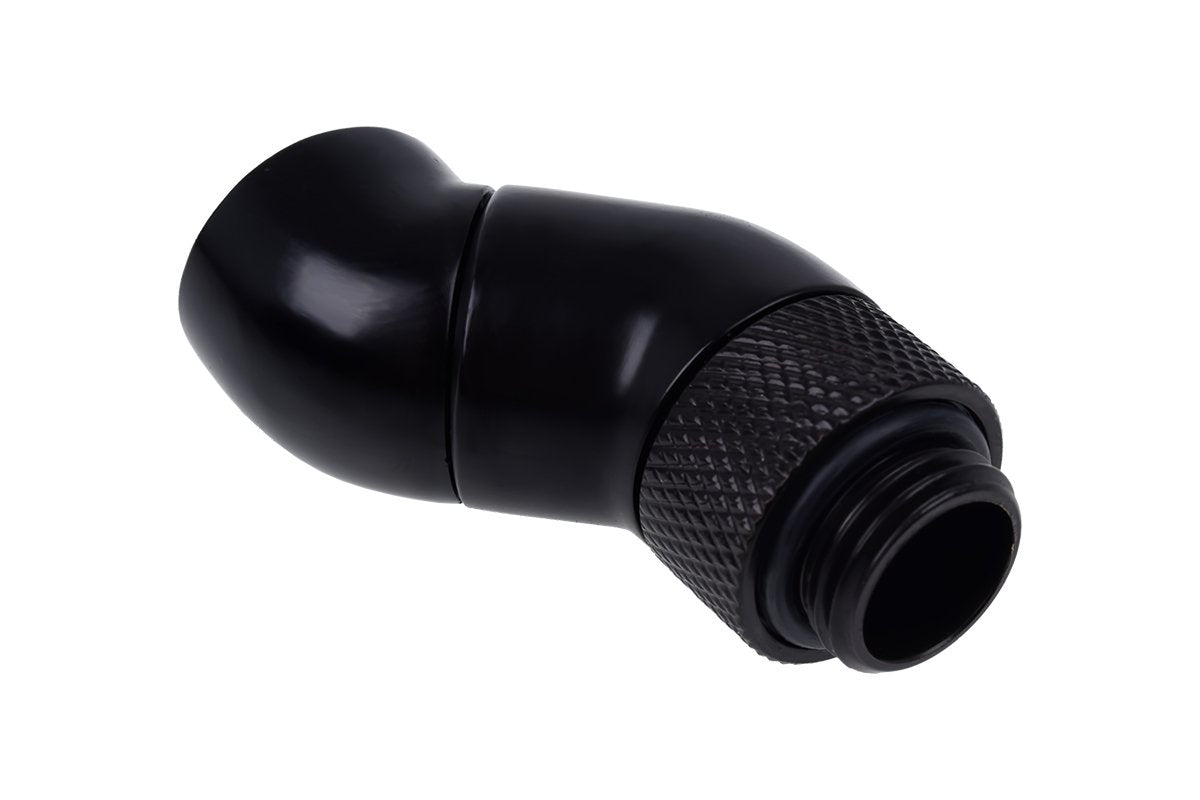 Alphacool Racor 45º Eiszapfen Angled Double Black