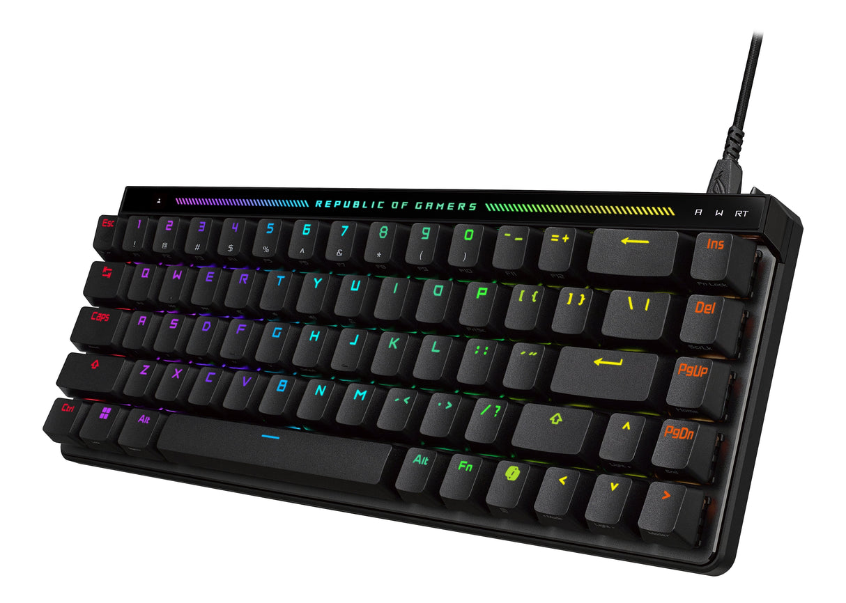 Asus Rog Falchion Ace Hfx, Teclado De Juegos Negro, De-Layout, Rog Hfx 90mp03ve-Bkda20