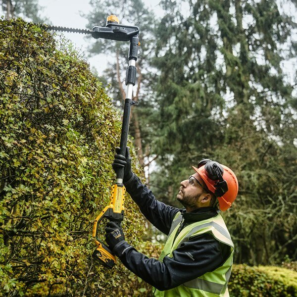 Cortasetos Inalámbrico Dewalt Dcmph566n, 18 Voltios Amarillo/Negro, Sin Batería Ni Cargador Dcmph566n-Xj