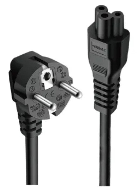 Cable De Alimentación Unico De Cola De Flor 1.5m