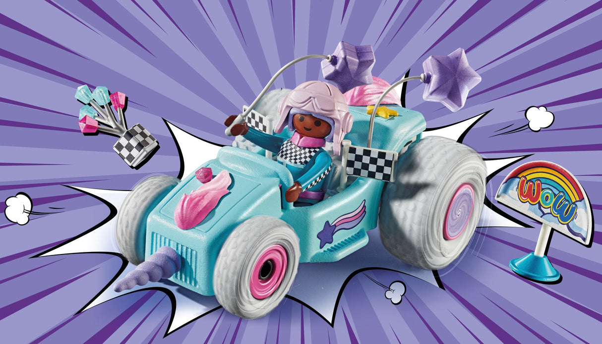 Playmobil 71635 Funstars Racing Unicornio, Juguete De Construcción 71635
