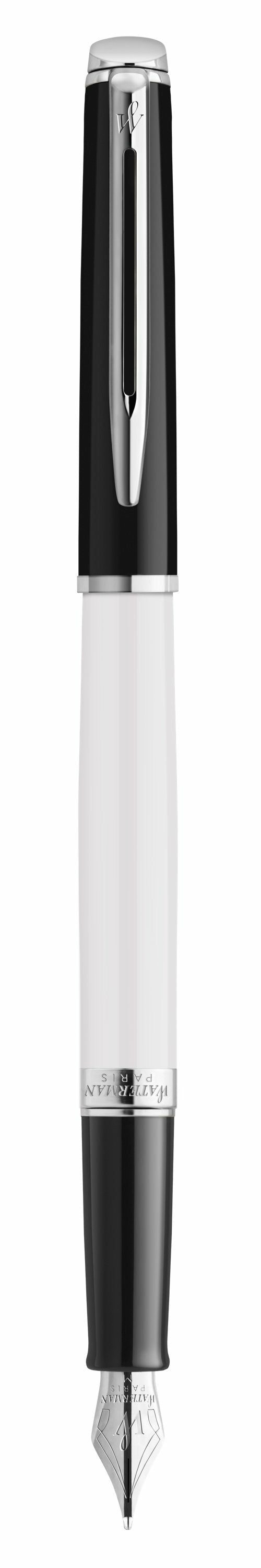 Waterman 2202843 Pluma Estilográfica Negro, Blanco 1 Pieza(S)