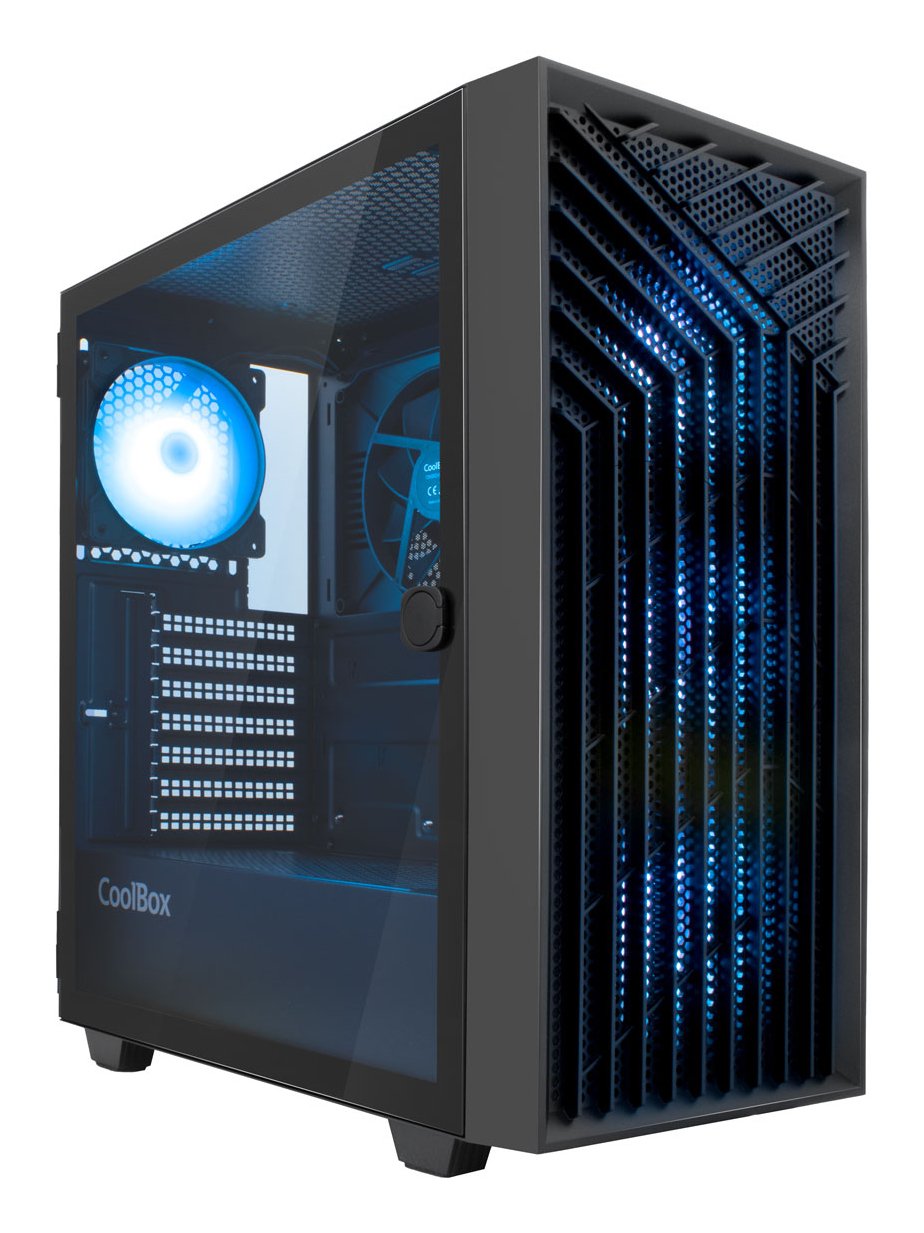 EAN 8436624420665 - CoolBox PC Gaming GA300 Grid Line Torre Negro imagen 1