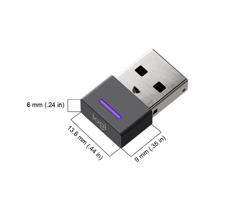 EAN 5099206090323 - Logitech 981-000897 auricular y casco Receptor USB Inalámbrico Bluetooth Grafito imagen 2