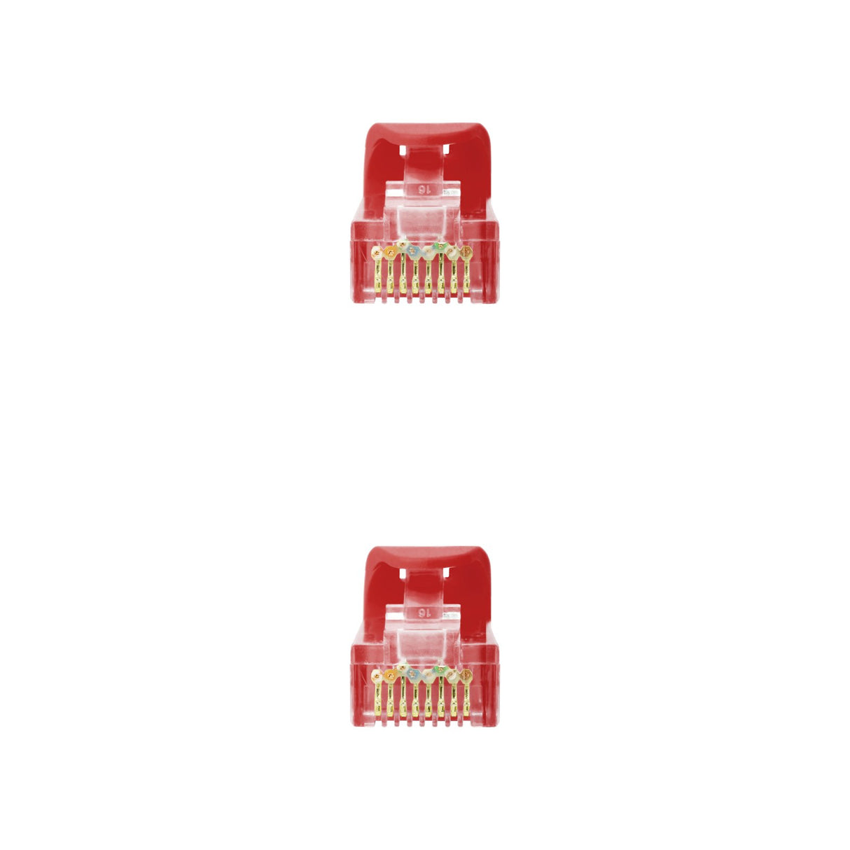 EAN 8433281008878 - Nanocable 10.20.1800-R cable de red 0,5 m Cat6a U/UTP (UTP) imagen 3