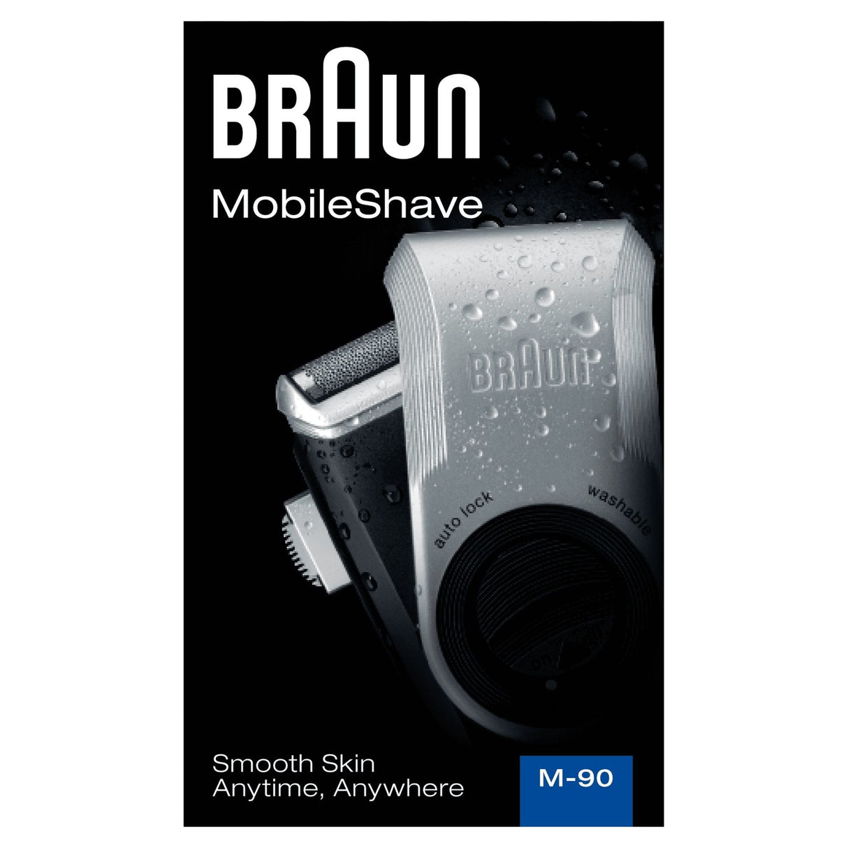 Afeitadora Braun Mobileshave M90 A Pilas