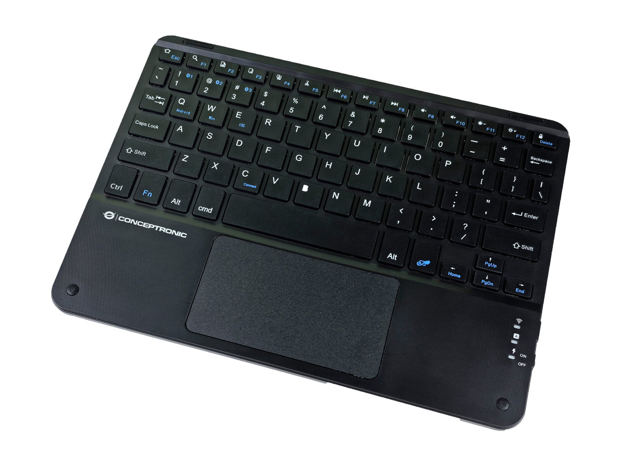 Conceptronic Wireless Teclado, Layout Englisch 10" Negro