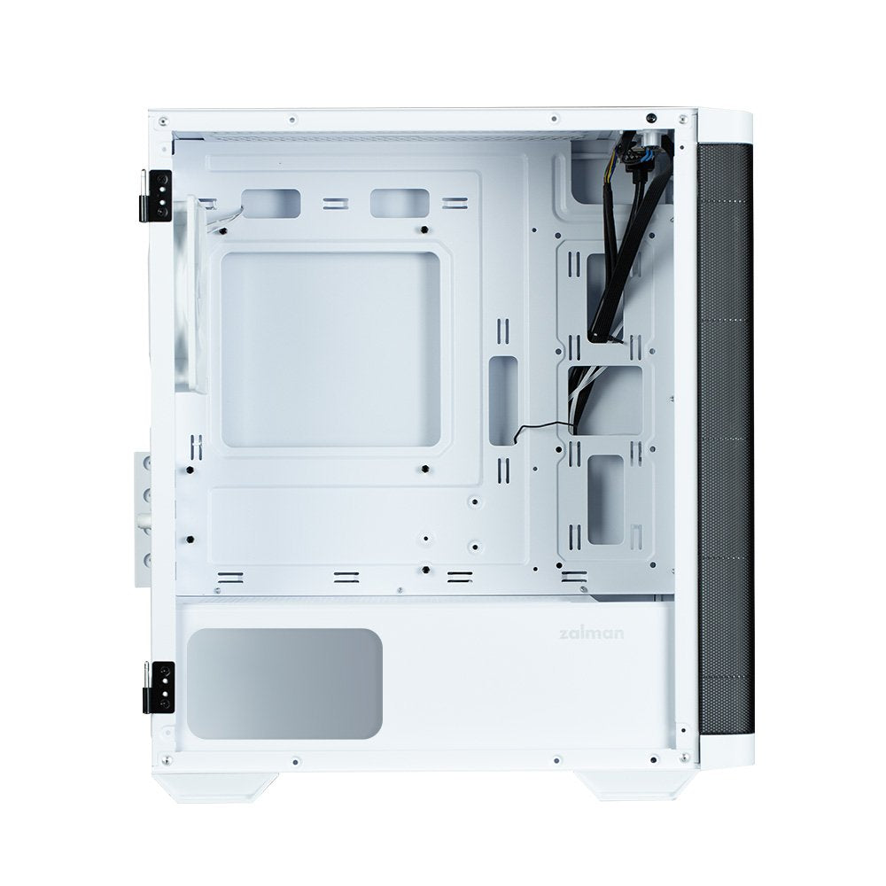 Caja Pc Zalman M4 White Matx Mini Tower 4 Fans Argb