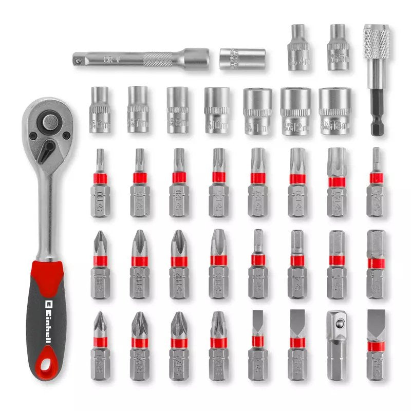Juego De Puntas Original Einhell L-Case 37 Piezas 109022