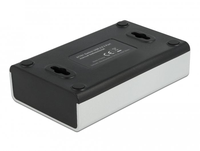 Umschalter Usb 2.0 Mit 2 X Typ-B Buchse Zu 1 X Typ-A Buchse Manuell Bidirektional