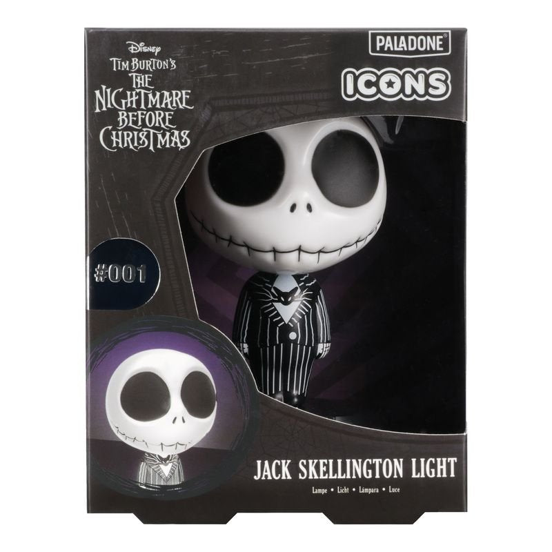 Lampara Icon Paladone Pesadilla Antes De Navidad Jack Skellington