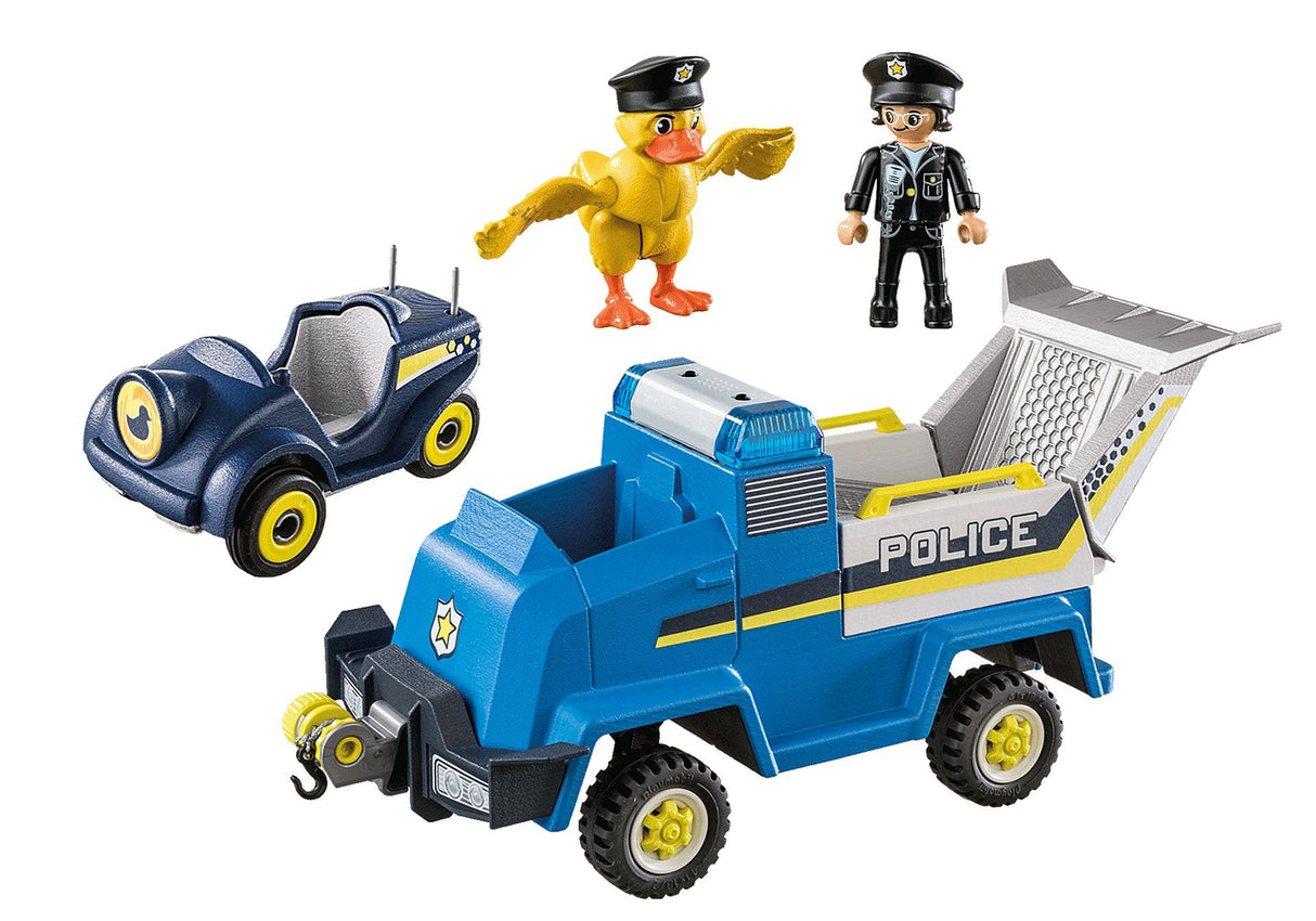 Playmobil 70915 Duck On Call Vehiculo De Emergencia De La Policia
