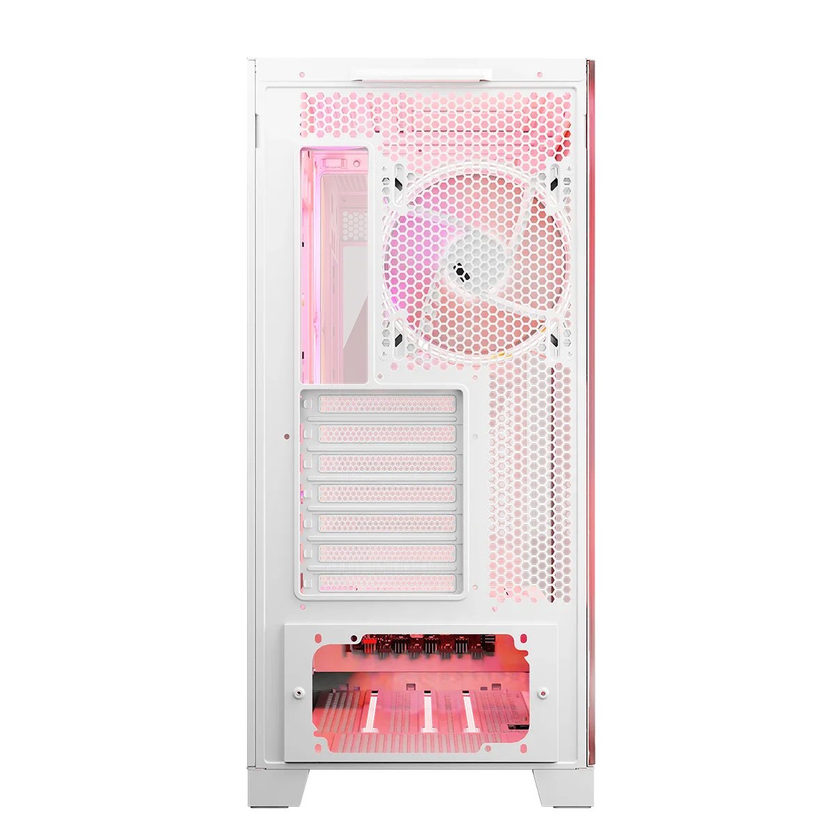 EAN 5903560981305 - Modecom Volcano SPACE APEX ARGB MIDI Midi Tower Blanco imagen 12