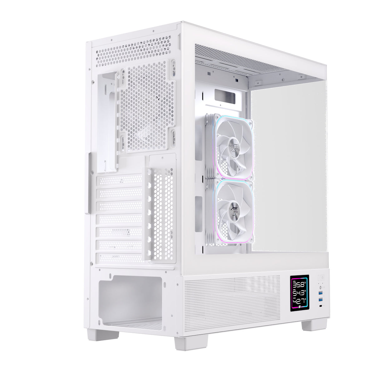 EAN 6977277360028 - Einarex EXCS-PR-51DR-W carcasa de ordenador Midi Tower Blanco imagen 14