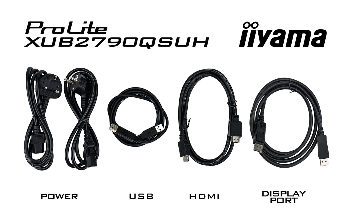 EAN 4948570123193 - iiyama ProLite XUB2790QSUH-B1 pantalla para PC 68,6 cm (27") 2560 x 1440 Pixeles Quad HD LED Negro imagen 17