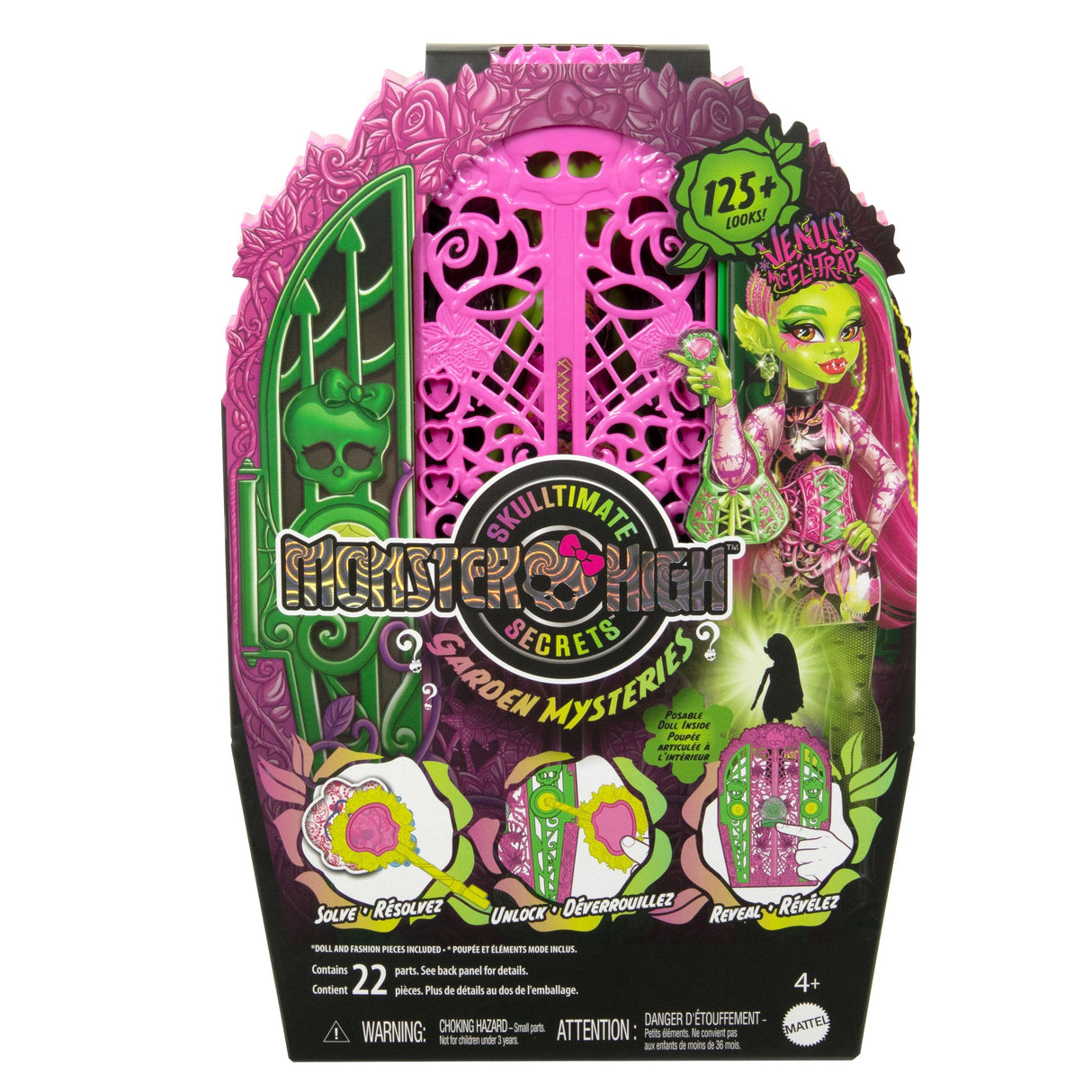 Muñeca Mattel Monster High Tesoros Escondidos Monster Mysteries Venus Hyt75