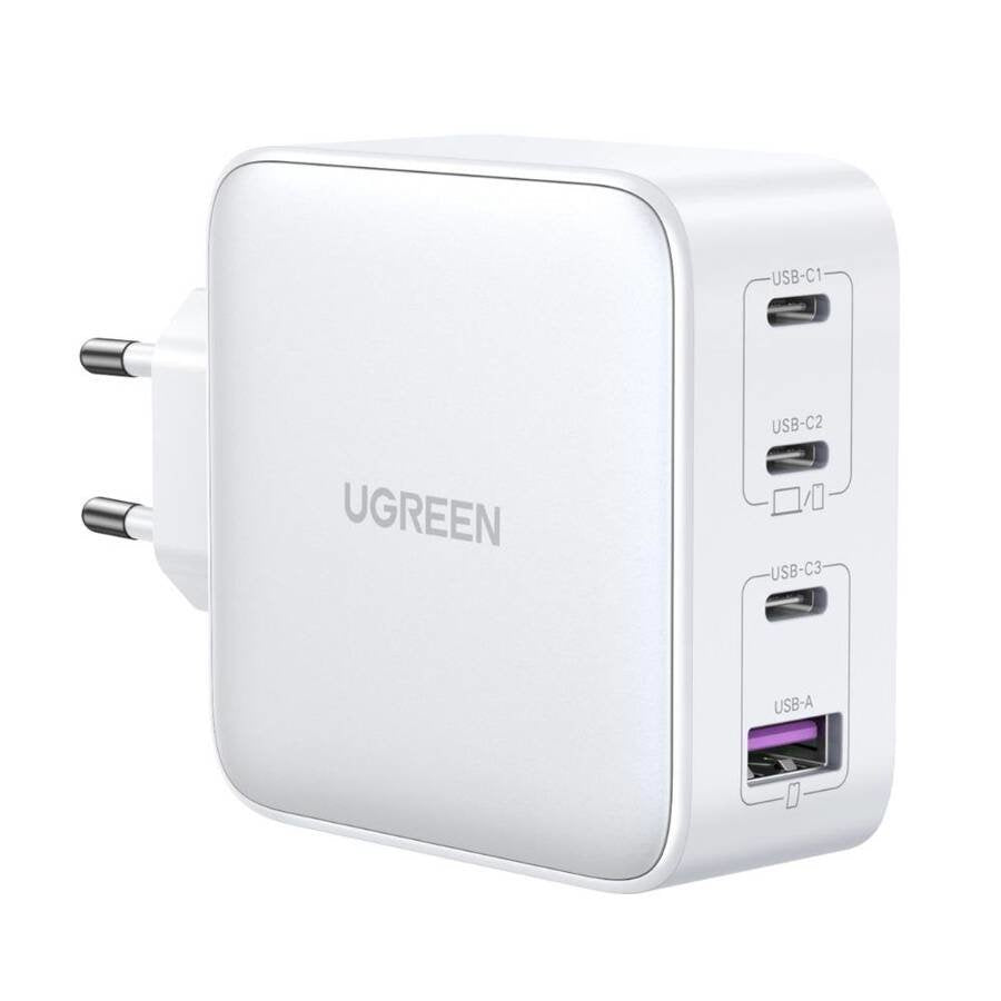 EAN 6941876213375 - Ugreen 15337 cargador de dispositivo móvil Universal Blanco Corriente alterna Carga rápida Interior imagen 1